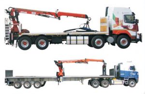 Crane brick loader